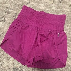FP movement Magenta Athletic Shorts
